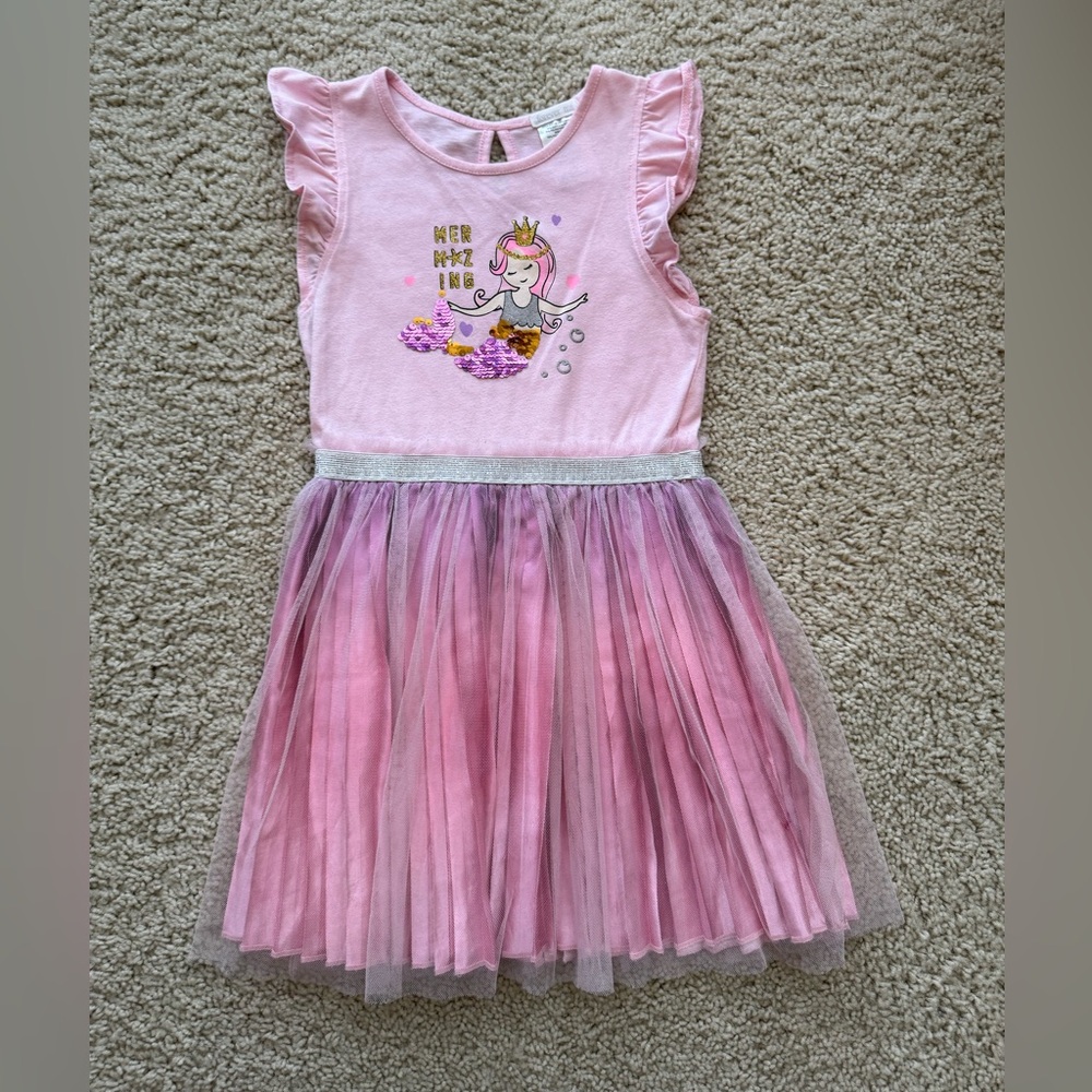 Forever Me Girls Pink Mermaid Tutu Dress (Mermazing)